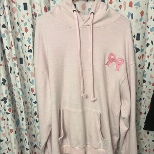 Light Pink Oversized Hoodie